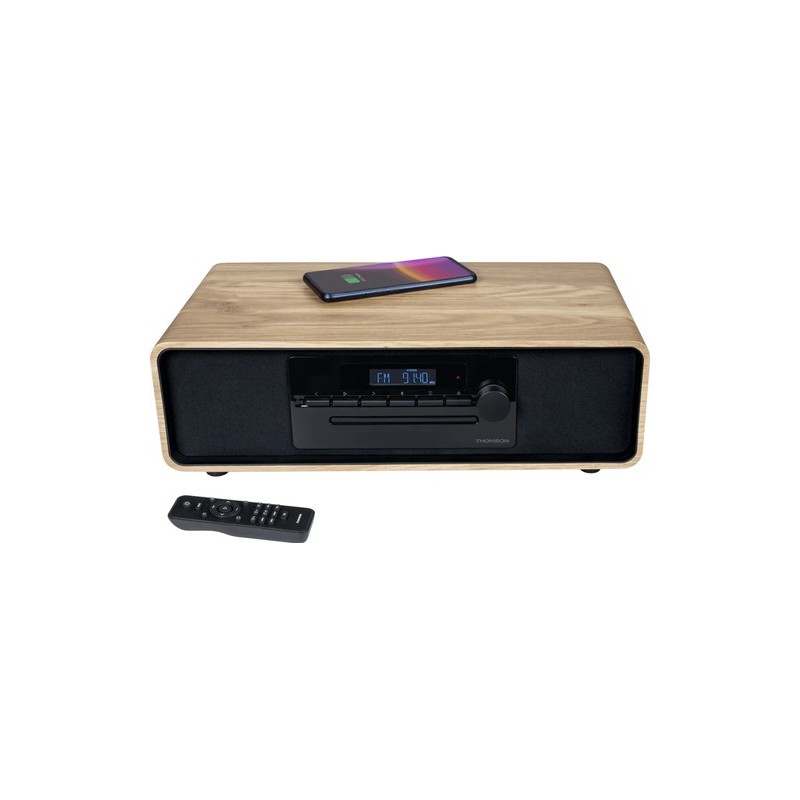 Thomson MIC300IBT sistema de audio para el hogar Microcadena de música para uso doméstico 10 W Negro