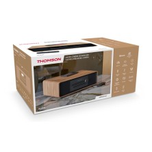 Thomson MIC300IBT sistema de audio para el hogar Microcadena de música para uso doméstico 10 W Negro