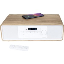 Thomson MIC301IBT sistema de audio para el hogar Microcadena de música para uso doméstico 10 W Blanc