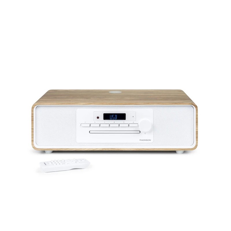 Thomson MIC301IBT sistema de audio para el hogar Microcadena de música para uso doméstico 10 W Blanc