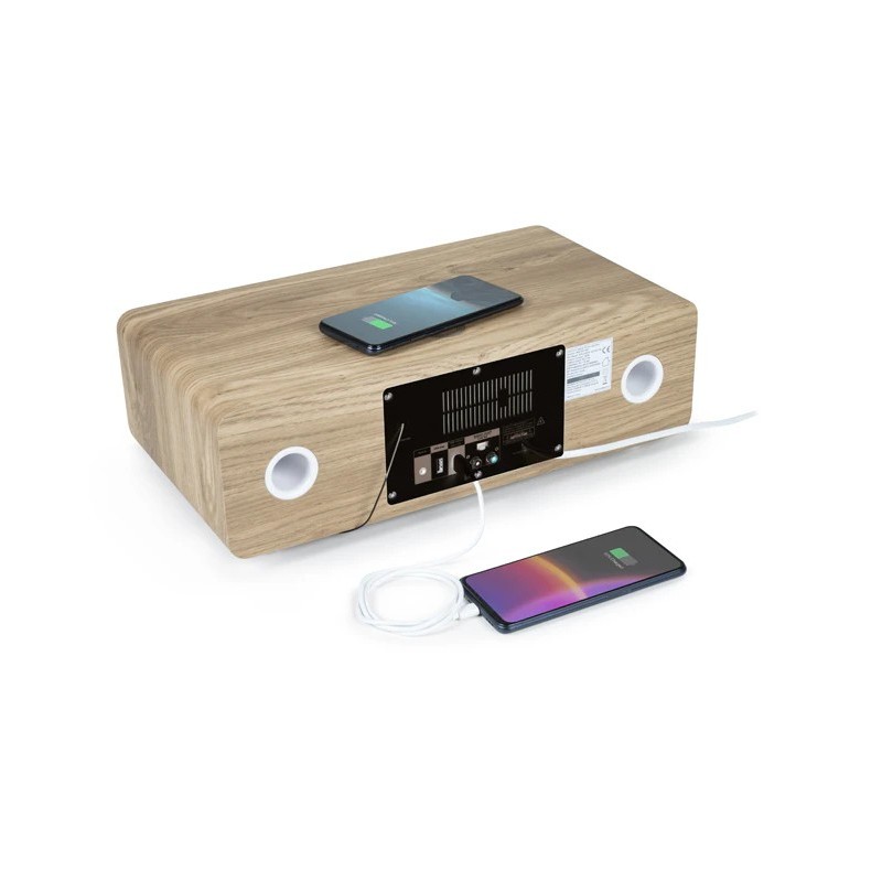 Thomson MIC301IBT sistema de audio para el hogar Microcadena de música para uso doméstico 10 W Blanc