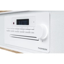 Thomson MIC301IBT sistema de audio para el hogar Microcadena de música para uso doméstico 10 W Blanc