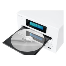Thomson MIC122BT Microcadena de música para uso doméstico 10 W Negro, Plata