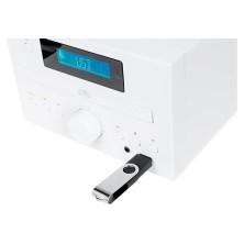 Thomson MIC122BT Microcadena de música para uso doméstico 10 W Negro, Plata
