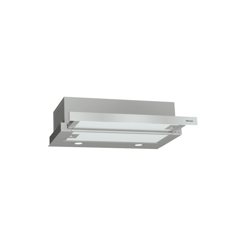 Hisense CH6TL4BX campana Semintegrada (extraíble) Acero inoxidable 450 m³/h