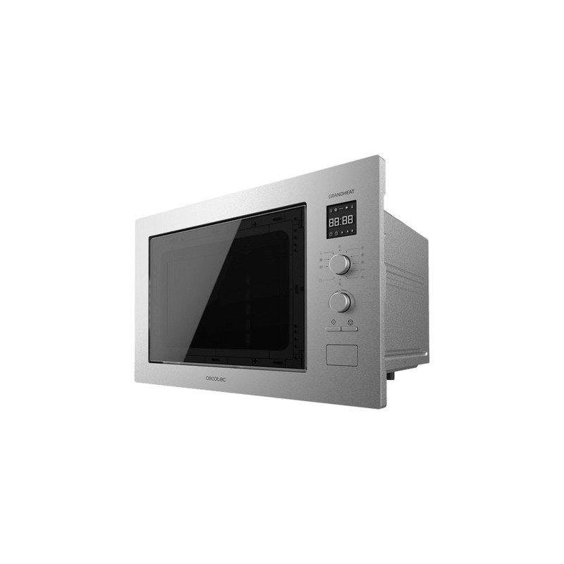 Cecotec 01400 microondas Negro, Acero Microondas con grill Integrado 25 L 1320 W
