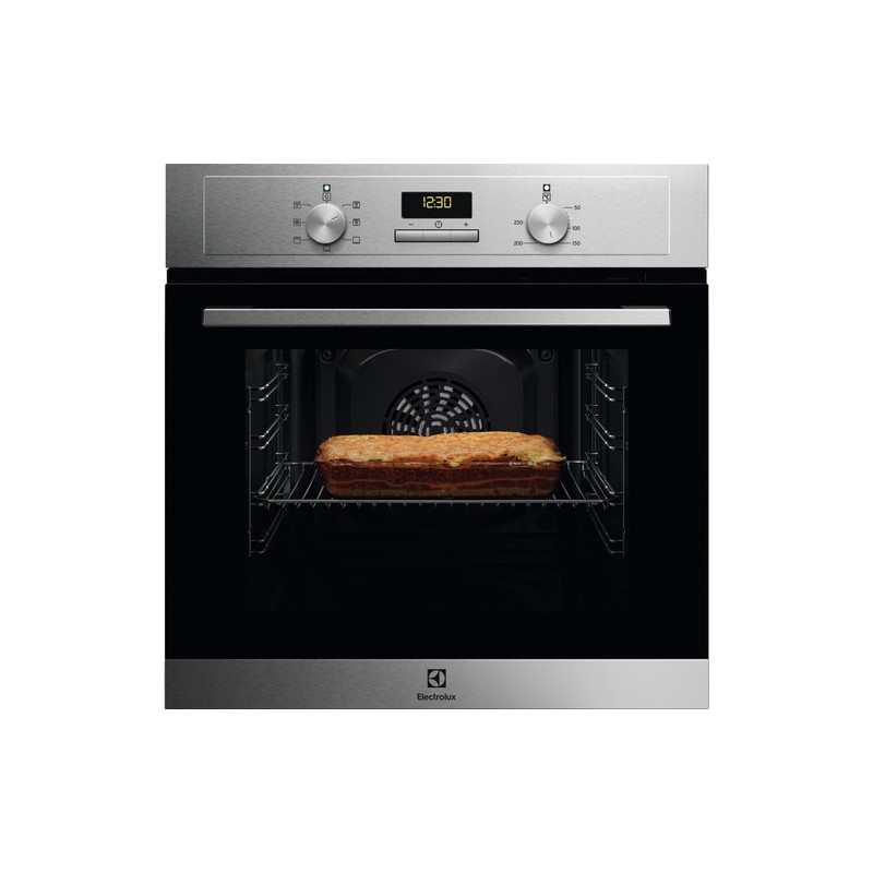 Electrolux Serie 300 EOH3H00BX 65 L Negro, Acero inoxidable