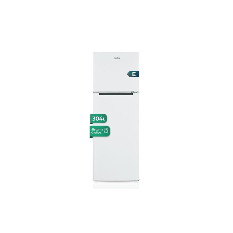 SVAN SF17601E nevera y congelador Independiente 304 L E Blanco