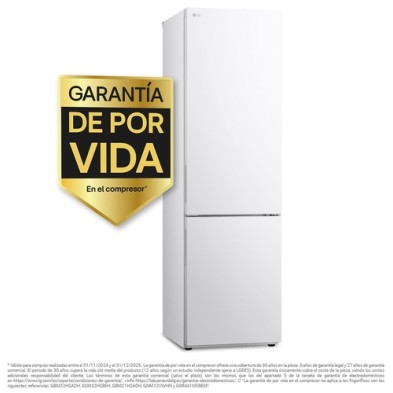 LG GBV22NCCSW nevera y congelador Independiente 387 L C Blanco