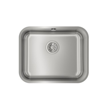 Teka BE 50.40 MAX Fregadero encastrado bajo encimera Rectangular Acero inoxidable