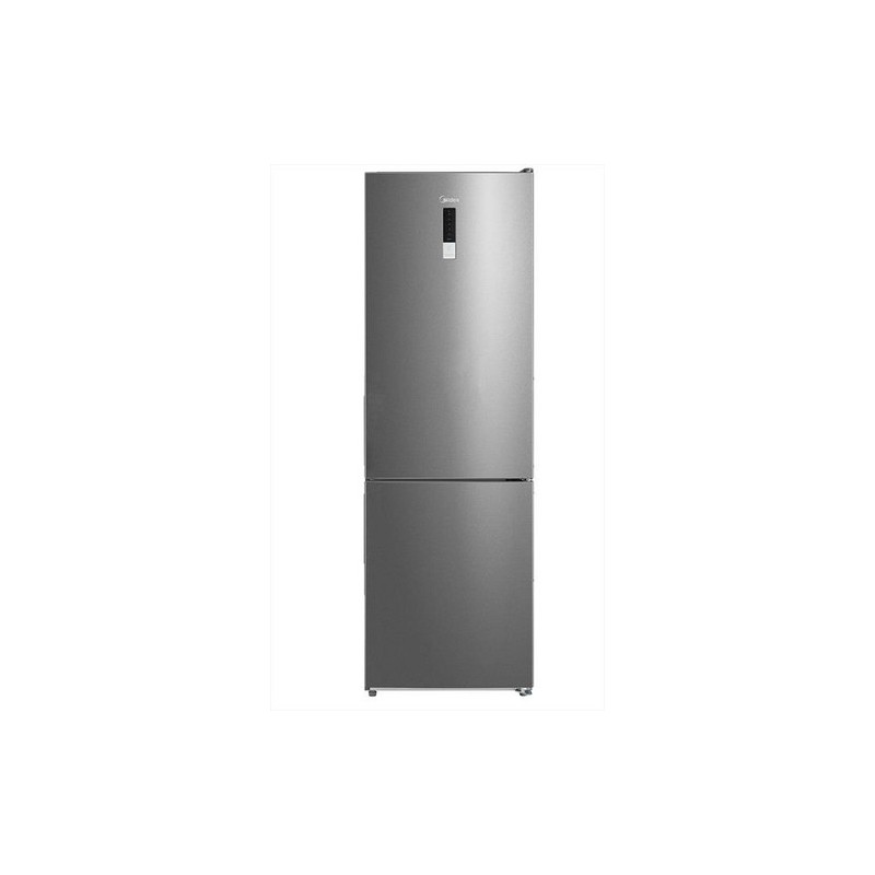 Midea MDRB424FGE02OE nevera y congelador Independiente 310 L E Acero inoxidable