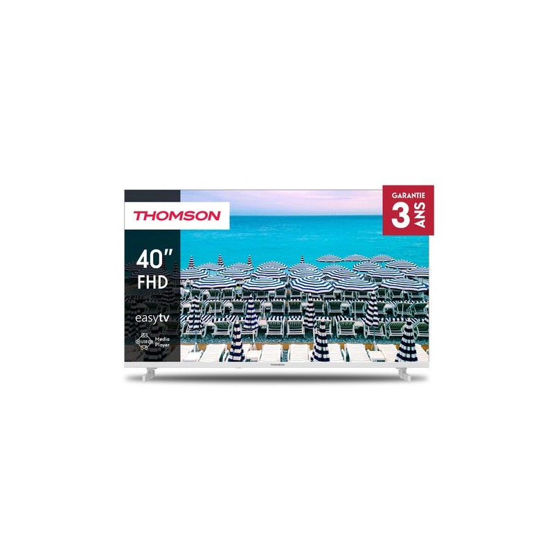 Thomson 40FD2S13W Televisor 101,6 cm (40") Full HD Blanco