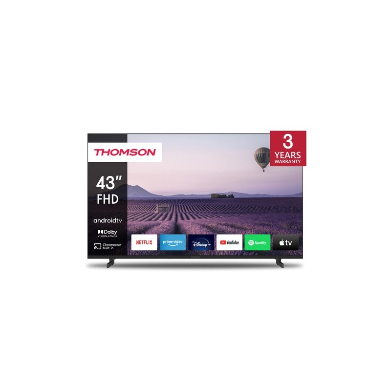 Thomson Android TV 43'' FHD 109,2 cm (43") Full HD Smart TV Negro