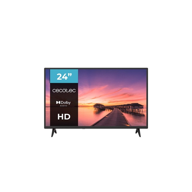 Cecotec 02610 Televisor 61 cm (24") HD Negro