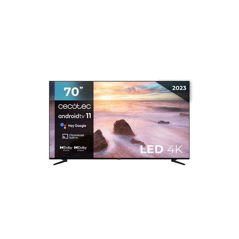 Cecotec ALU20070 177,8 cm (70") 4K Ultra HD Smart TV Negro