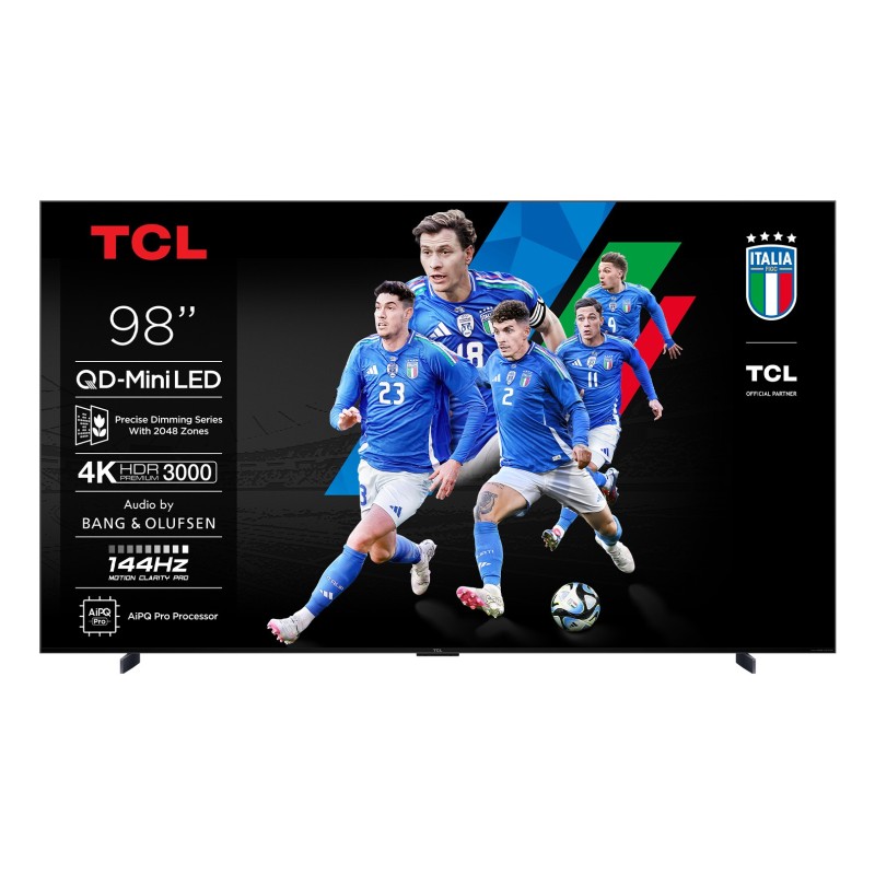 TCL 98C7K Televisor 2,49 m (98") 4K Ultra HD Smart TV Wifi Metálico 3000 cd / m²