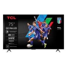 TCL C6K 75C6K Televisor 190,5 cm (75") 4K Ultra HD Smart TV Wifi Metálico