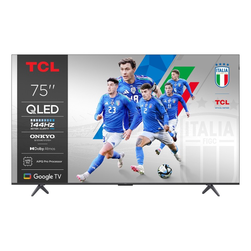 TCL P8K 75P8K Televisor 190,5 cm (75") 4K Ultra HD Smart TV Wifi Metálico 350 cd / m²