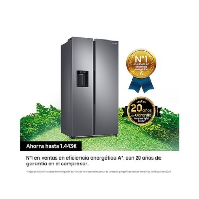 Samsung RS68CG852DS9 nevera puerta lado a lado Integrado/Independiente 634 L D Acero inoxidable