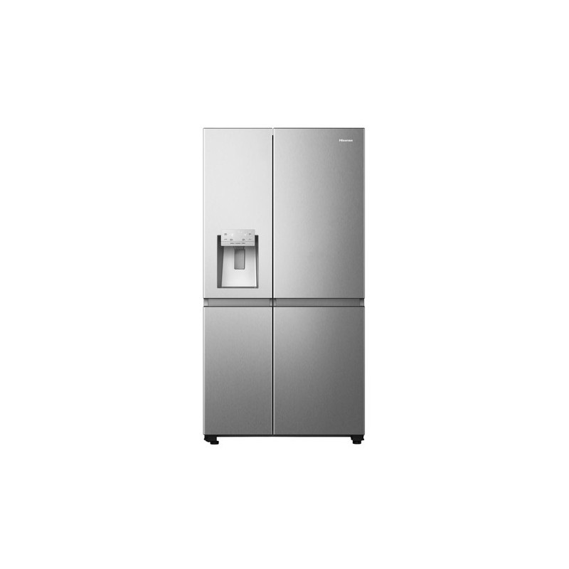 Hisense RS818N4TIE1 nevera puerta lado a lado Independiente 632 L E Acero inoxidable