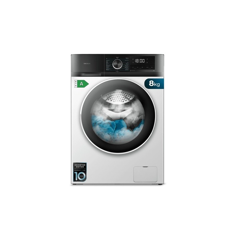 Cecotec Bolero DressCode 8500 Inverter A lavadora Carga frontal 8 kg 1400 RPM Blanco