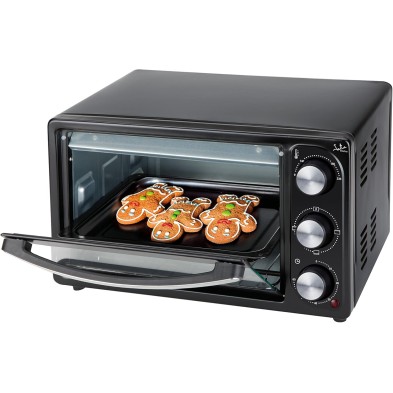 Mini horno JATA HN916 16 L 1200 W Negro, Acero inoxidable Parrilla
