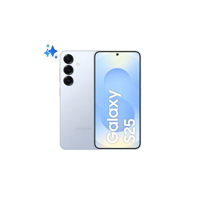 Samsung Galaxy S25 15,8 cm (6.2") SIM doble Android 15 5G USB Tipo C 12 GB 256 GB 4000 mAh Azul