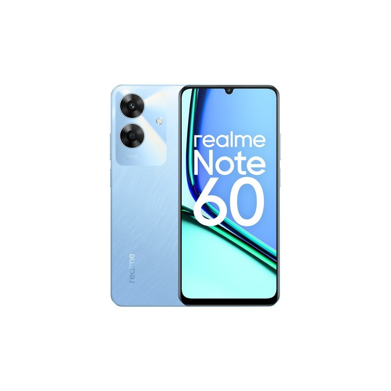 realme Note 60 17,1 cm (6.74") SIM doble Android 14 4G USB Tipo C 4 GB 128 GB 5000 mAh Azul