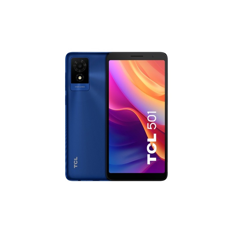 TCL 501 15,2 cm (6") SIM doble Android 14 Go edition 4G USB Tipo C 2 GB 32 GB 3000 mAh Azul