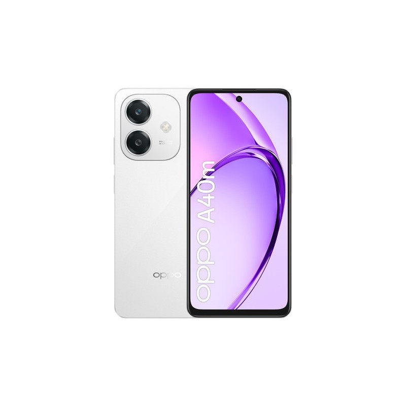 OPPO A40M 16,9 cm (6.67") SIM doble Android 14 4G USB Tipo C 8 GB 256 GB 5100 mAh Blanco