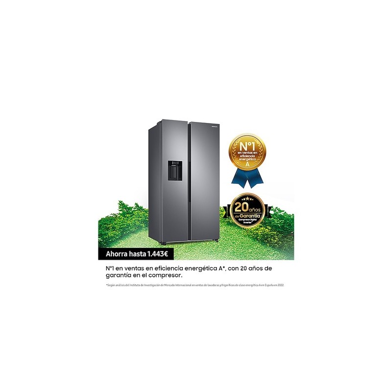 Samsung RS68CG852DS9 nevera puerta lado a lado Integrado/Independiente 634 L D Acero inoxidable