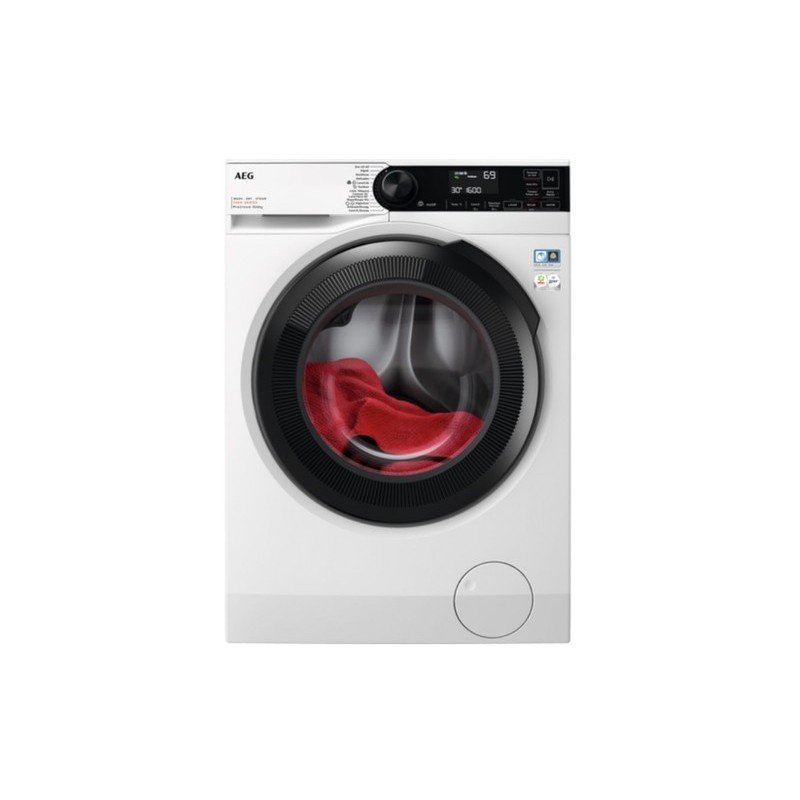 AEG Series 7000 LWR7316O4B lavadora-secadora Independiente Carga frontal Blanco D