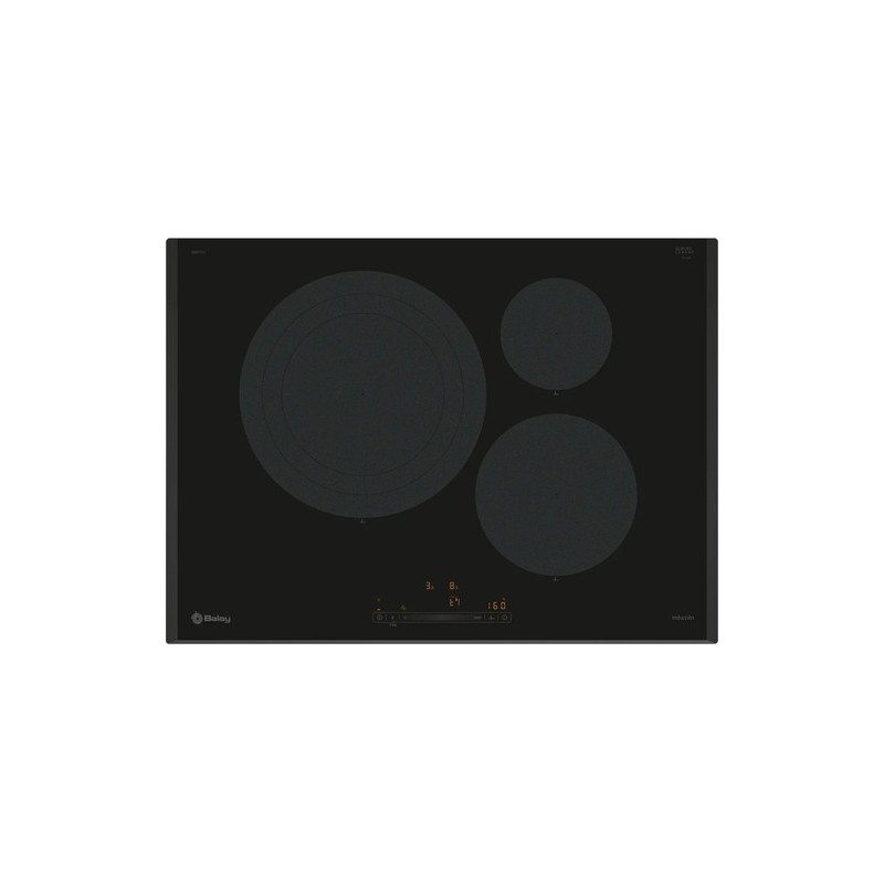 Balay 3EB977LH hobs Antracita Integrado 70 cm Con placa de inducción 3 zona(s)