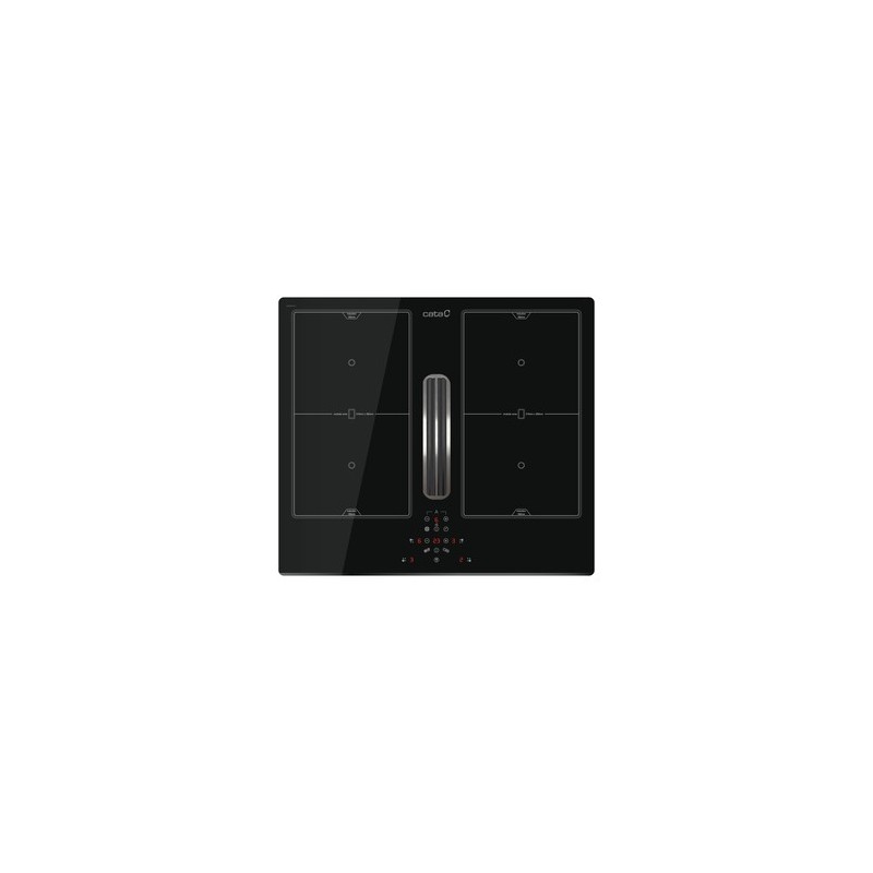 CATA AS 600 De superficie Negro 580 m³/h