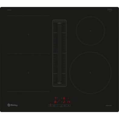 Balay 3EBC963ER hobs Negro Integrado 80 cm 4 zona(s) Campana integrada