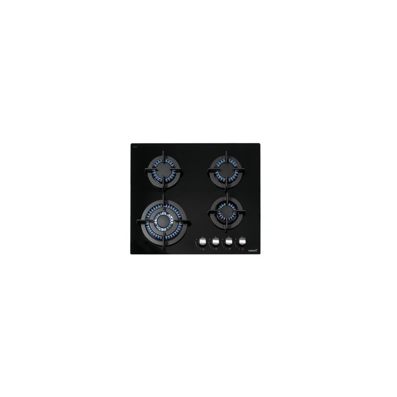 CATA CCI 6031 BK Negro Integrado Encimera de gas 4 zona(s)