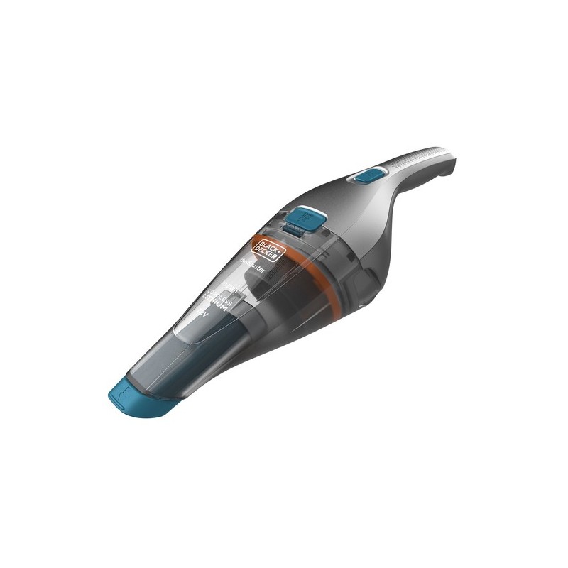 Black & Decker NVC215WA-QW aspiradora de mano Azul, Plata Sin bolsa