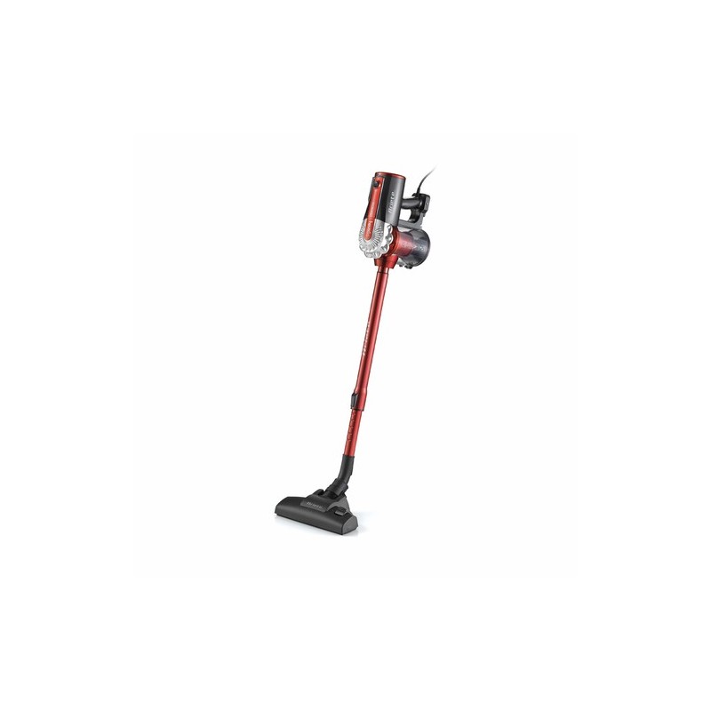 Ariete 2761/10 Aspiradora escoba Corriente alterna Secar HEPA Sin bolsa 1 L 600 W Negro, Rojo