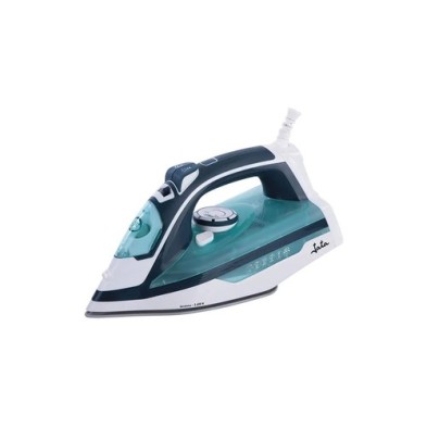 JATA PL598C plancha Plancha seco Suela de cerámica 2600 W Azul, Blanco