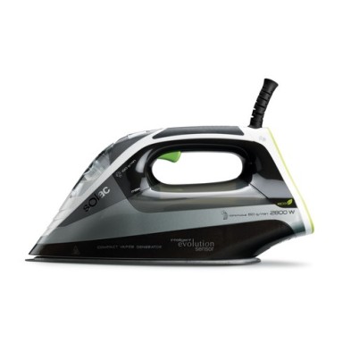 Solac CVG9512 Plancha a vapor Suela de cerámica 2800 W Negro, Gris