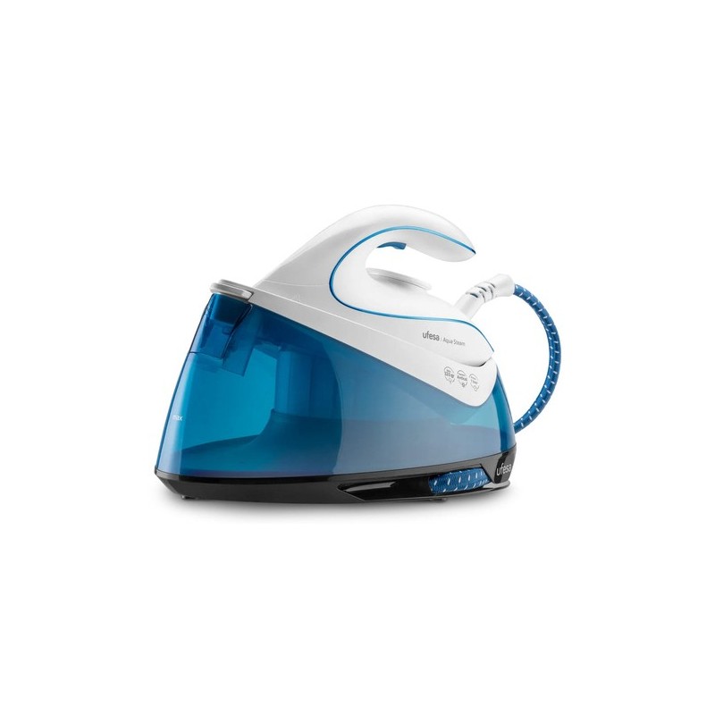 Ufesa AQUA STEAM 2400 W Azul, Blanco