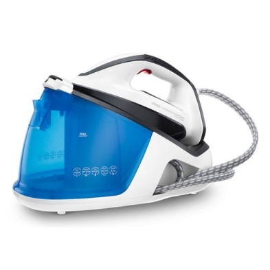 Ufesa 80205667 estación plancha al vapor 2400 W 1,3 L Suela de cerámica Azul, Blanco