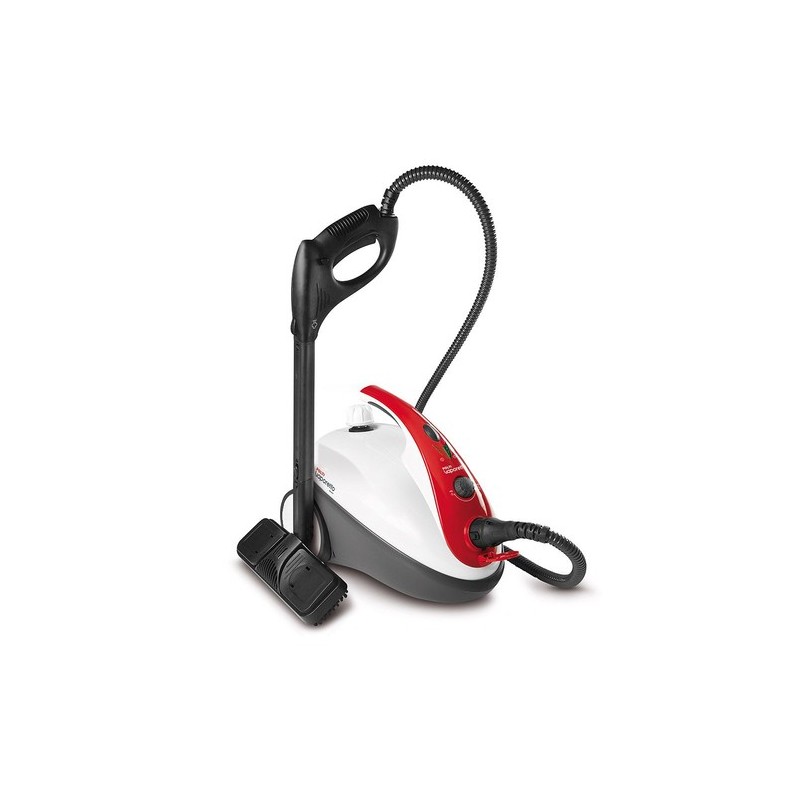 Polti Vaporetto Smart 30_R Limpiador a vapor de cilindro 1,6 L 1800 W Rojo, Blanco
