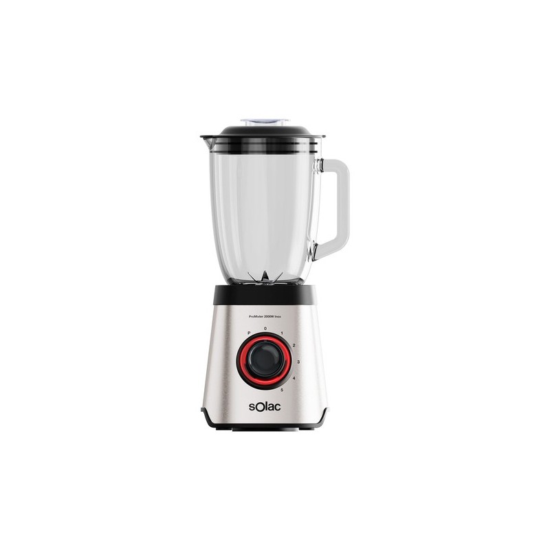 Solac S91204000 licuadora Batidora de vaso 200 W Acero inoxidable