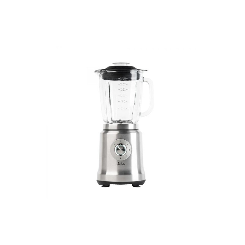 JATA JEBT1241 licuadora 1,75 L Batidora de vaso 1200 W Metálico, Transparente