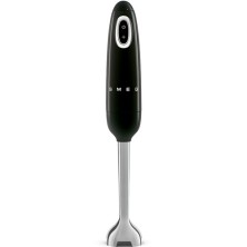 Smeg HBF11BLEU licuadora Batidora de inmersión 700 W Negro, Acero inoxidable