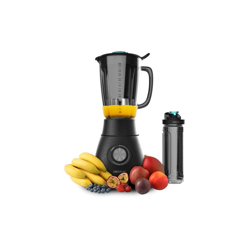 Cecotec Power Black Titanium 1800 Go 1,8 L Batidora de vaso 1800 W Negro
