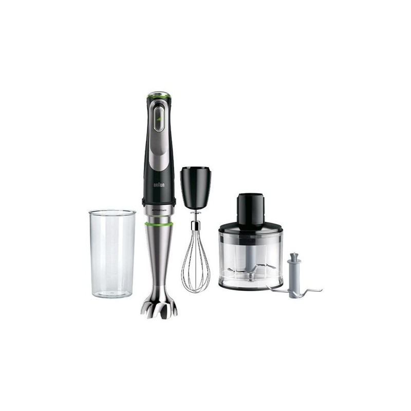 Braun MultiQuick 9 MQ 9135XI 0,6 L Batidora de inmersión 1200 W Negro, Acero inoxidable