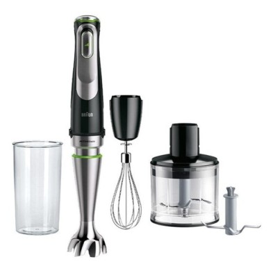 Braun MultiQuick 9 MQ 9135XI 0,6 L Batidora de inmersión 1200 W Negro, Acero inoxidable