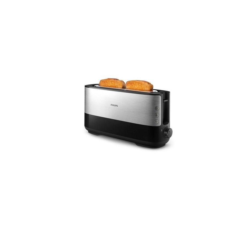 Philips Viva Collection HD2692/90 Tostadora - ranura larga, metal